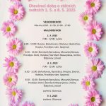 Otevírací doba o státních svátcích 1. 5. a 8. 5. 2025